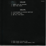XTC - Go 2 +1, Go+ back showing track list